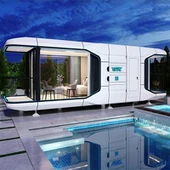 Container mobiele capsule hotelkamer